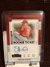 Spencer Howard 2021 Contenders Rookie Ticket Auto (RC) -Phillies