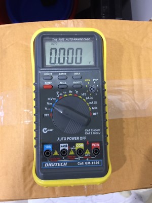 DIGITECH QM-1536 MULTI-METER | eBay Australia