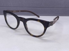 Ic Berlin Eyeglasses Frames men woman Round Braun Panto Nameless 17 Massive Np