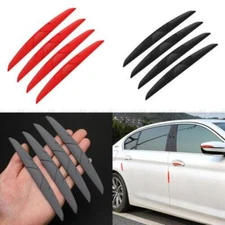 4x Car Door Edge Gap Guard Scratch Protector Corner Bumper Strips Anti-collision