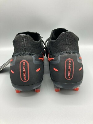 Nike Phantom GT Elite DF FG Black Orange Soccer Cleats CW6589-060