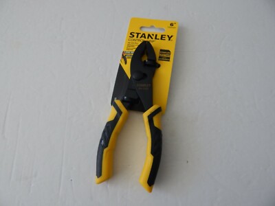 Stanley Control Grip 6'' Slip Joint Pliers New