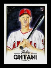 2018 TOPPS GALLERY R/C #116 "SHOHEI OHTANI" (DODGERS) NM!!!