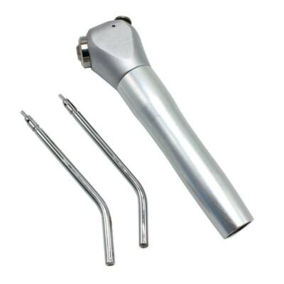 1pc Dental 3 Way Air Water Spray Triple Syringe Handpiece With 2 Nozzles Tips Tube Dentist Dental Chair Unit 3-way Water Air Gun - 66