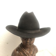 Black Resistol Self Conforming XXX Beaver Cowboy Hat