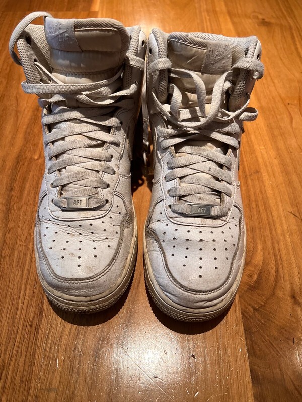 Size 8 - Nike Air Force 1 '07 High White