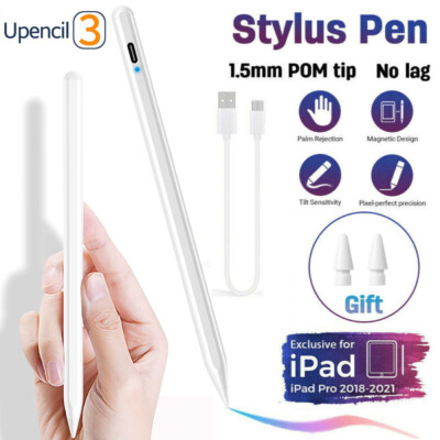 Stylus Pen Stift Pencil für 2018-2024 Apple iPad 6 7 8 9 10 Generation Bluetooth