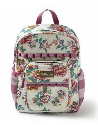 skybags printed backpack
