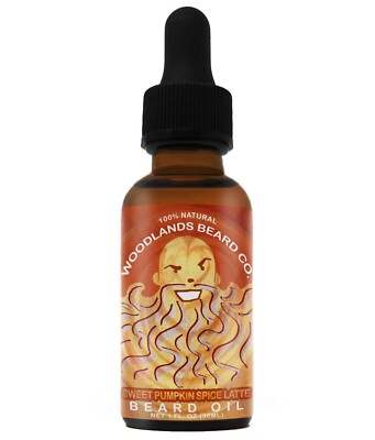 Sweet Pumpkin Spice Latte Beard Oil - A Holiday Favorite Coffee Scent
