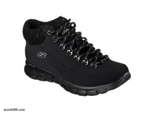 Skechers Botas Synergy Winter Nights, Mujer - Art. 12122/BBK | eBay