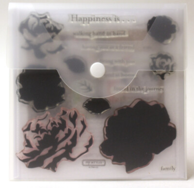 Close To My Heart Floral Happiness My Acrylix Stamp Set S1303 | eBay