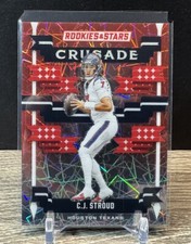 2024 Panini Rookies & Stars CJ Stroud Longevity Red Laser Crusade Insert#C-CSD