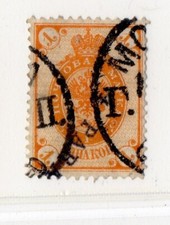 RUSSIE-URSS !  Timbre ancien du LEVANT de 1900  n°26a Renversée