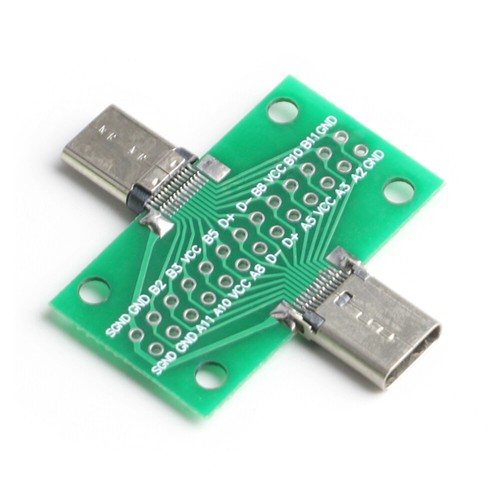 USB 3.1 Type C Connector Male/Female Socket Test Board with PCB Board 24PIN - Picture 6 of 6