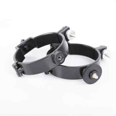 1 Pair Full Metal Astronomical Telescope Tube Ring Set for Celestron 80EQ