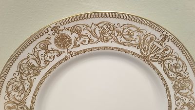 A Royal Worcester Hyde Park Dinner Plate | eBay