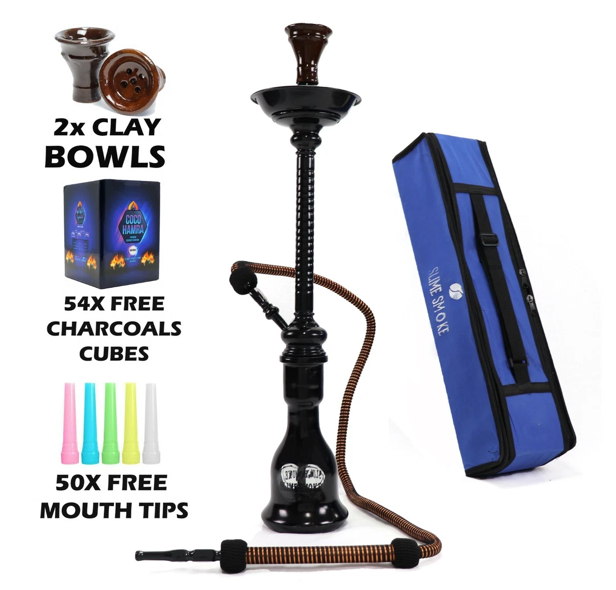  11 Mini Hookah, 1 Hose Hookah Combo Kit Set, Premium Arab  Hookah Set, Shisha Smoking Party Set with 1 Pro Lounge Hoses,Green : Health  & Household