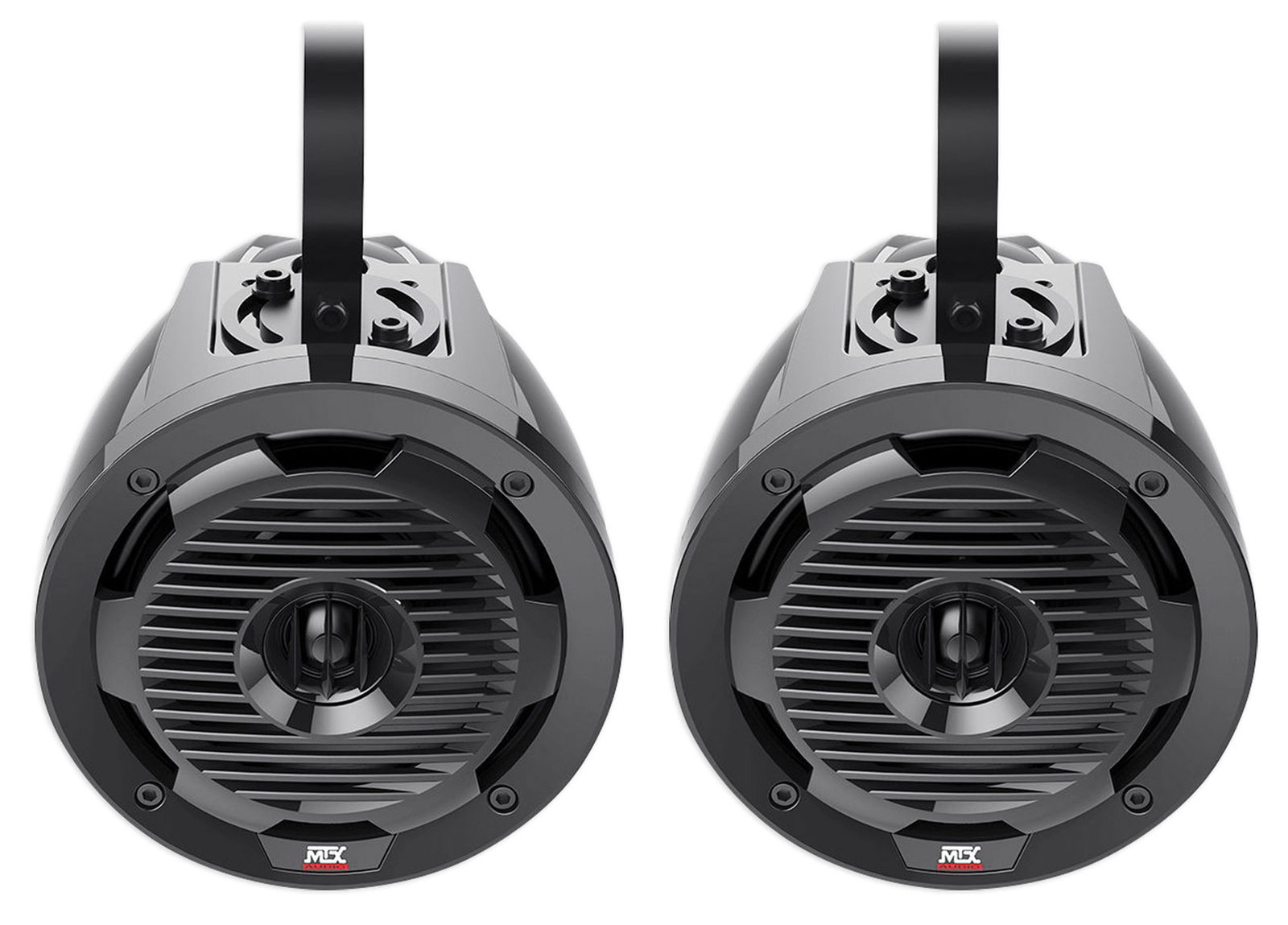 2 Громкоговорители MTX WET65T 65 мощностью 300 Вт для морской башни с роликовым каркасом для каркаса ProFit