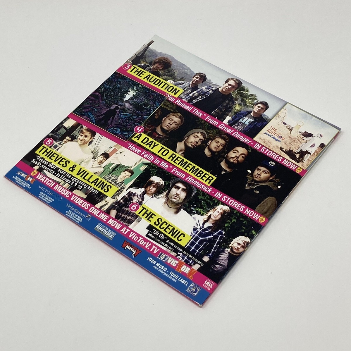 Victory CD Sampler- Amber Pacific, Audition, Day To Remember