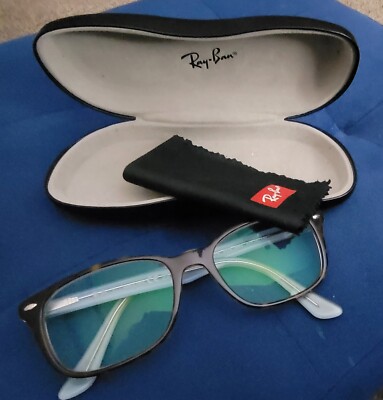 Ray-Ban Havana RX Frames With Case and Cloth | eBay display picture 3