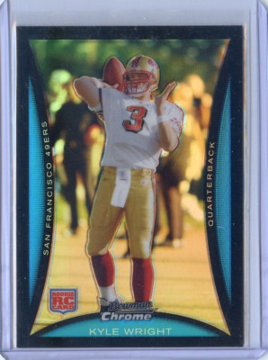 2008 Bowman  Chrome Rookie RC Refractor NO.BC65 KYLE WRIGHT