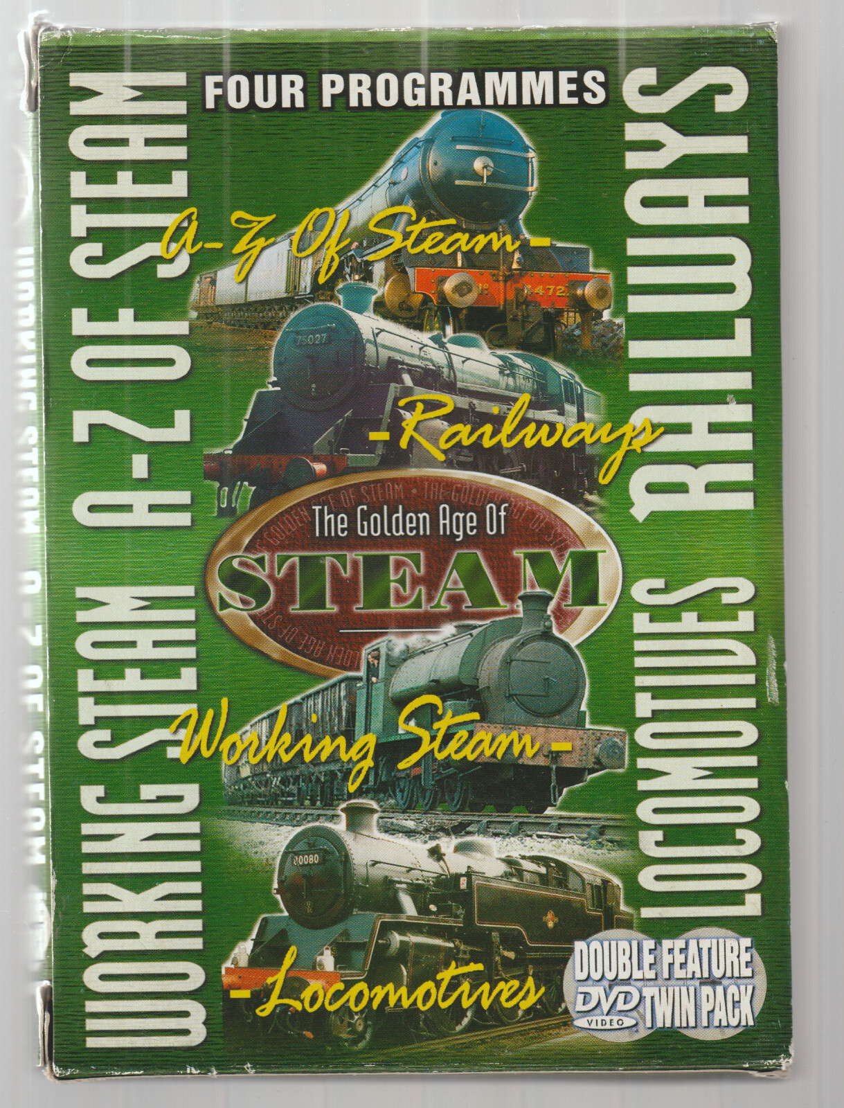 The Golden Age Of Steam - A-Z Of Steam (DVD, 2001) Railway DVD  ~ 2 DVD Set