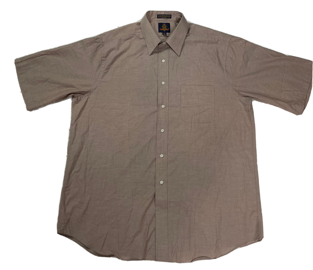 FILA Spencer Hart Savile Row Uomo 17 Manica Corta Beige Singolo Ago Sartoria Usa