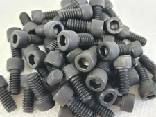 1/4 -20 X 1/2" SOCKET HEAD CAP SCREWS BLACK HEAT TREATED ALLOY STEEL - 50 PCS