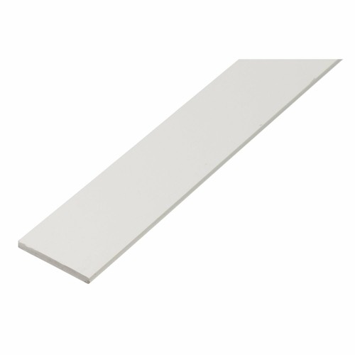 FLAT BAR TRIM DOOR WINDOW ARCHITRAVE WHITE PVC COVER STRIP 236.22" / 6 M Roll - 第 2/12 張圖片