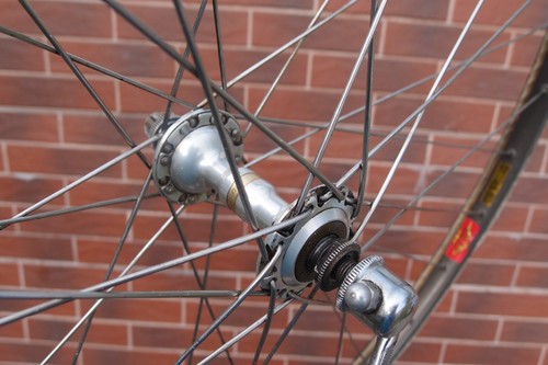 tubular front wheel Mavic GP4 France Shimano Dura Ace EX VIA Japan FH-7271 - Picture 9 of 18
