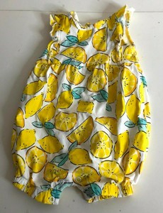 carter's lemon romper