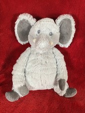 First Impressions Macy s Grey Plush Baby Lovey Toy Elephant Corduroy 2017