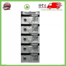 5 x FRESH Energizer 377 376 WATCH BATTERY SR626SW SR626W Silver Oxide Battery