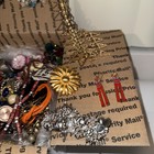 Vintage To Now Jewelry Junk Drawer  925  Gold/Silver Diamond Accent Earrings — photo 3