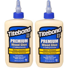 Titebond II Premium Zestaw klejów do drewna 2x 237ml D3 Odporny na warunki atmosferyczne Wodoodporny na zewnątrz i wewnątrz
