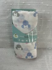 Ideal Baby By Aden  Anais Disney Baby Muslin Swaddle Pink Blue Minnie Mouse 42"