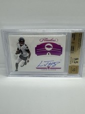2018 PANINI FLAWLESS RC SIGNATURES RUBY LAMAR JACKSON ROOKIE /20 BGS 9.5 AUTO 10