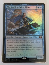 Mu Yanling, Wind Rider Aetherdrift Foil - MTG MYTHIC