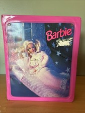 Barbie Bed Carry Case Playset Bedroom Pop-Up Room Scene 1994