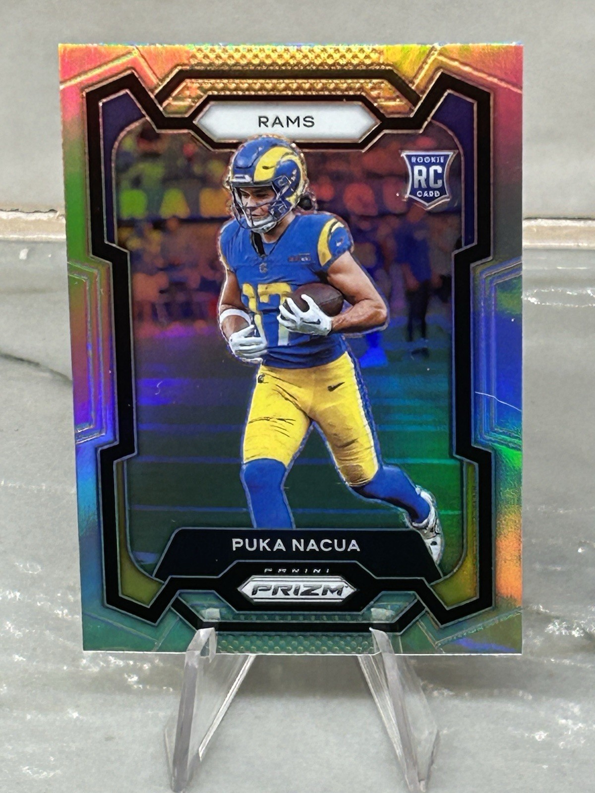 2023 Panini Prizm - Rookies Puka Nacua #357 Silver Prizm (RC)
