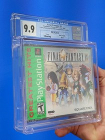 CGC Graded 9.9 A++ SEALED Final Fantasy IX (PS1) FLAWLESS! 🔥