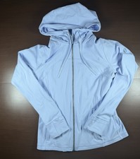 Lululemon Hooded Define Jacket Nulu Peri Purple Sz 12 128 MSRP