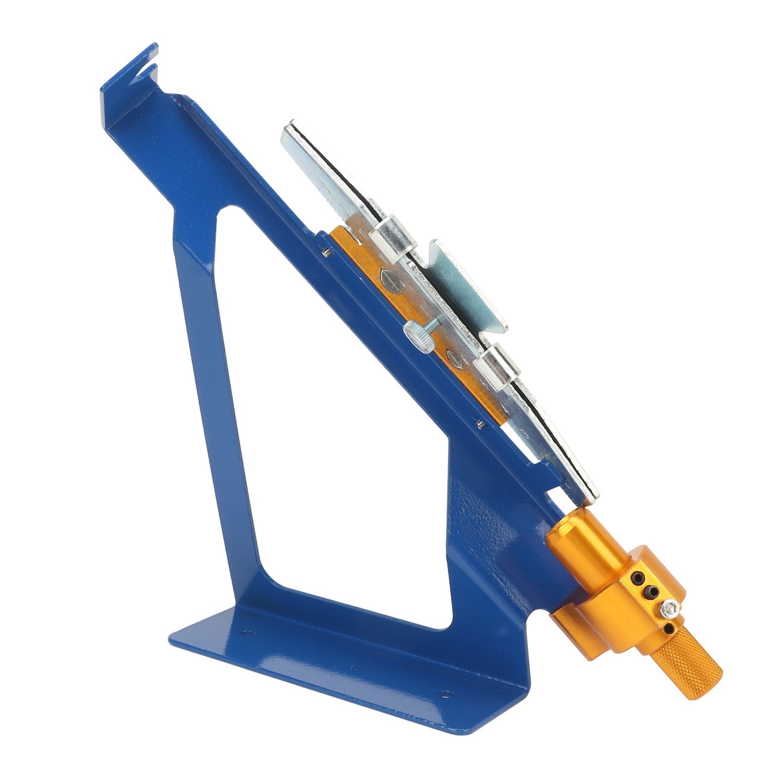 Archery Fletching Tool Adjustable Easy Use For DIY Arrows Blue Excellent