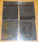 4 Antique Photograph Glass Negatives - Two Bangor (PA) Sterling Baseball Players — photo 3