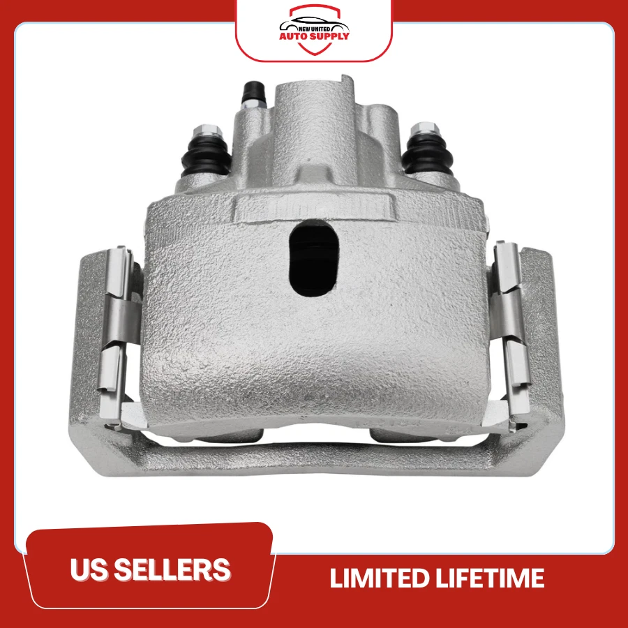 Pinça de freio traseira esquerda com suporte para 2004 - 2009 Dodge Ram 1500 Durango Aspen - Imagem 2 de 2