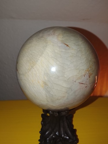 Große Polychrome Jaspis Kugel 9 cm Große Polychrome Jaspis Kugel 9 cm