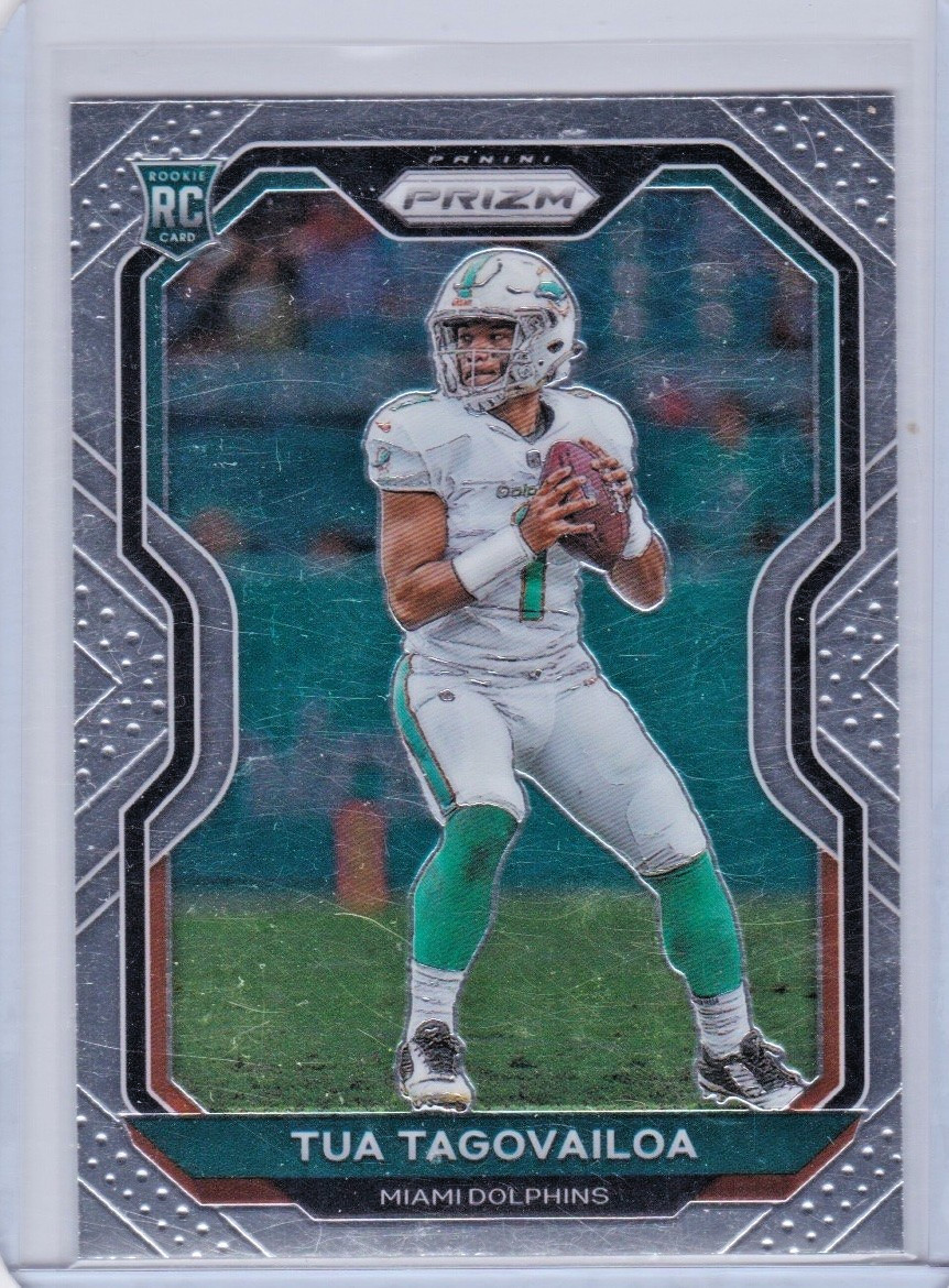 2020 Panini Prizm TUA TAGOVAILOA Base Rookie RC DOLPHINS #339 Qty Avail