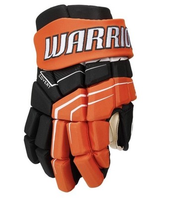 New Warrior Covert Qr7 Team Gloves Senior Sr. Ice Hockey Gloves 14  Orange Black