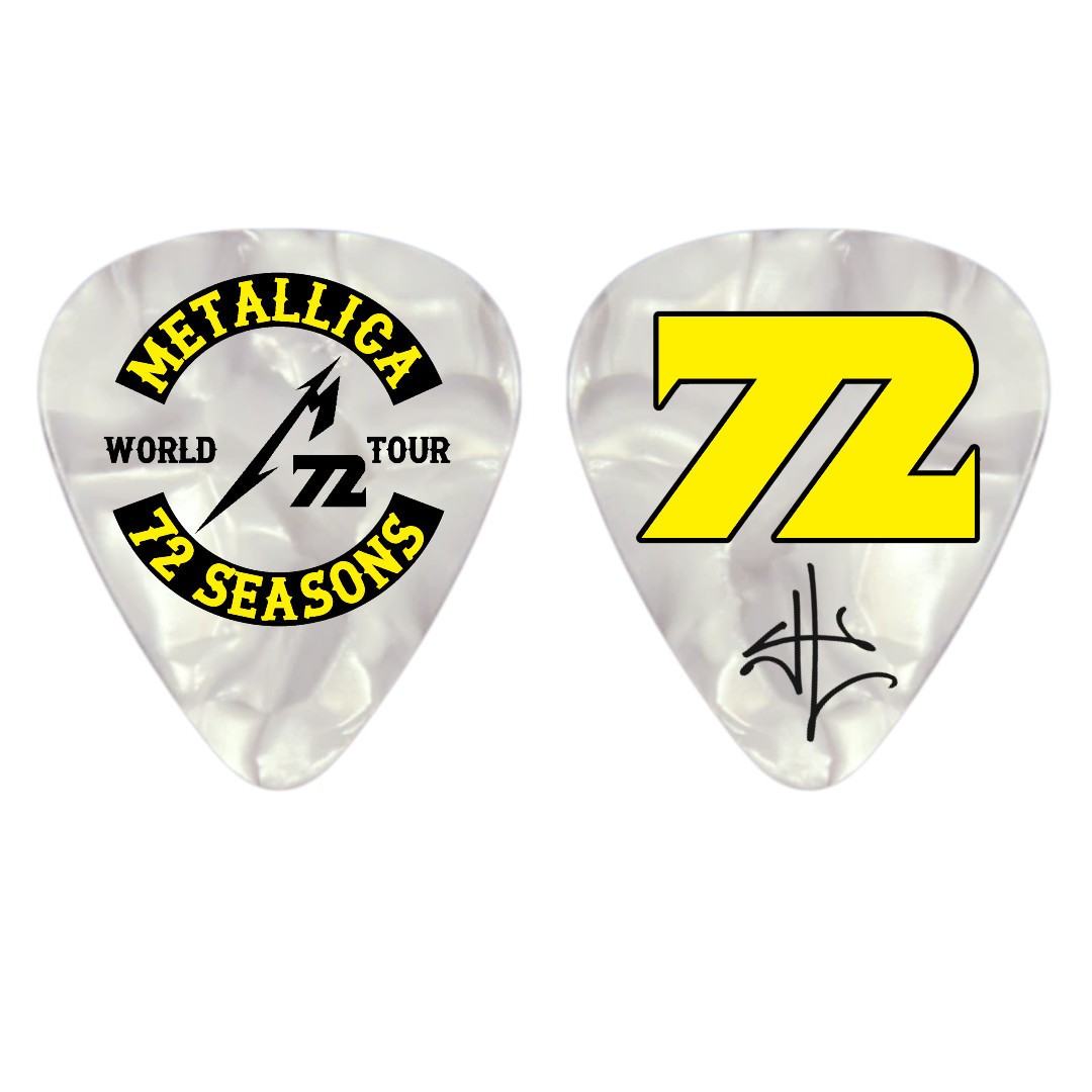 METALLICA 72 Seasons World Tour James Hetfield Signature Novelty