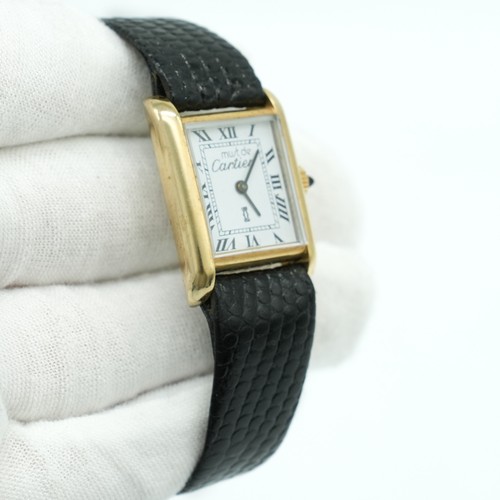 Cartier Tank Must de Cartier Vermeil Quartz - 第 2/6 張圖片